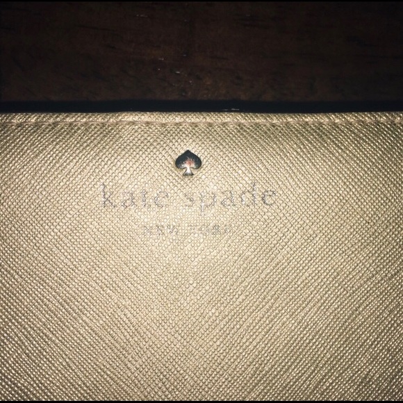 kate spade Handbags - ✨KATE SPADE GOLD WALLET✨